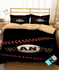 Mlb San Francisco Giants Logo 3d Printed Bedding Set