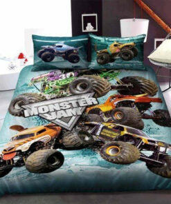 Monster Jam Tv Shows 3d Printed Bedding Set Duvet Cover Pillow Cases