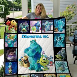 Monsters Inc Quilt Blanket
