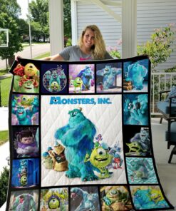Monsters Inc Quilt Blanket