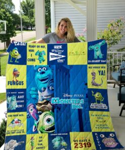 Monsters Inc Quilt Blanket For Fans Ver 17