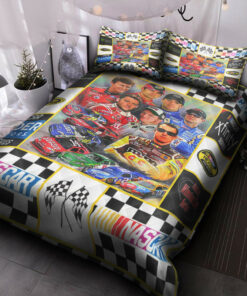 Nascar Stars Quilt Bed Set