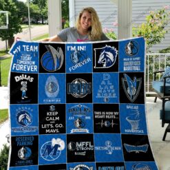 Nba 8211 Dallas Mavericks 25 Quilt Blanket
