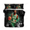 Nba Boston Celtics Kyrie Irving Theme Duvet Cover Bedding Set
