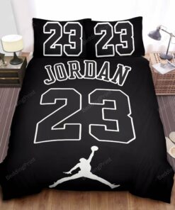 Nba Michael Jordan 23 Basketball Bedding Set For Fans (duvet Cover & Pillow Cases)