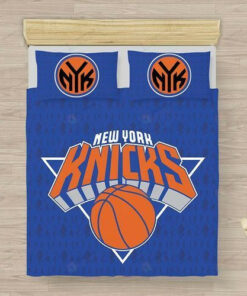 Nba New York Knicks 3d Duvet Cover Bedding Set