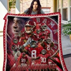 Ncaa Alabama Crimson Tide Quilt Blanket 730