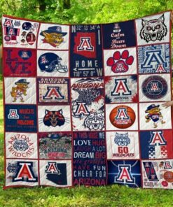 Ncaa Arizona Wildcats Quilt Blanket