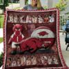 Ncaa Arkansas Razorbacks Quilt Blanket 778