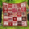 Ncaa Bradley Braves Quilt Blanket 1370
