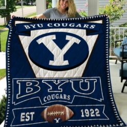 Ncaa Byu Cougars Quilt Blanket 1618