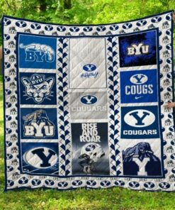 Ncaa Byu Cougars Quilt Blanket 1630