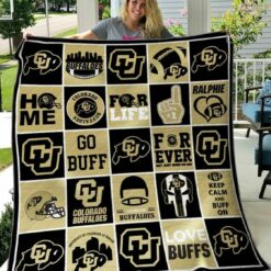 Ncaa Colorado Buffaloes Quilt Blanket 629