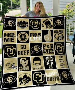 Ncaa Colorado Buffaloes Quilt Blanket 629