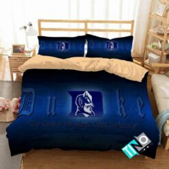 Ncaa Duke Blue Devils 4 Logo N 3d Personalized Customizedbedding Sets Duvet Cover Bedroom Set Bedset Bedlinen