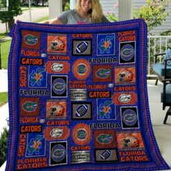 Ncaa Florida Gators Quilt Blanket 831