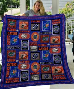 Ncaa Florida Gators Quilt Blanket 831