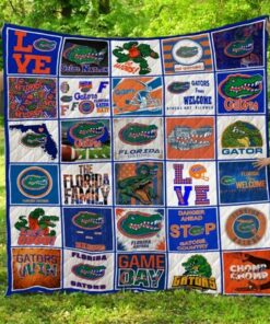 Ncaa Florida Gators Quilt Blanket 840