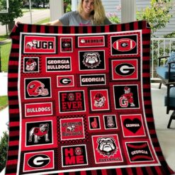 Ncaa Georgia Bulldogs Quilt Blanket 851