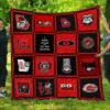 Ncaa Georgia Bulldogs Quilt Blanket 856