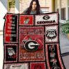 Ncaa Georgia Bulldogs Quilt Blanket 878