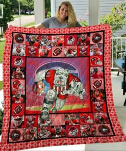 Ncaa Georgia Bulldogs Quilt Blanket 879