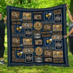 Ncaa Georgia Tech Yellow Jackets Quilt Blanket 87