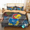 Ncaa Kansas Jayhawks 1 Logo N 3d Duvet Cover Bedding Sets