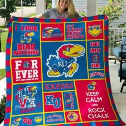 Ncaa Kansas Jayhawks Quilt Blanket 318