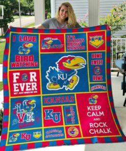 Ncaa Kansas Jayhawks Quilt Blanket 318