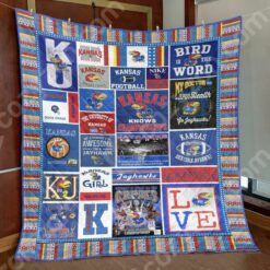 Ncaa Kansas Jayhawks Quilt Blanket 323