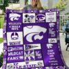 Ncaa Kansas State Wildcats Quilt Blanket 327