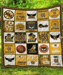 Ncaa Kennesaw State Owls Quilt Blanket 1185