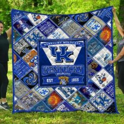 Ncaa Kentucky Wildcats Quilt Blanket 905