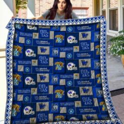Ncaa Kentucky Wildcats Quilt Blanket 910