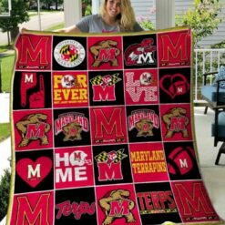 Ncaa Maryland Terrapins Quilt Blanket 455