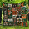 Ncaa Miami Hurricanes Quilt Blanket 135