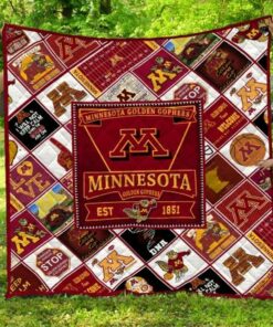 Ncaa Minnesota Golden Gophers Quilt Blanket 481