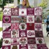 Ncaa Montana Grizzlies Quilt Blanket 1503