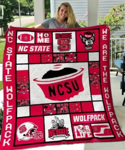 Ncaa Nc State Wolfpack Quilt Blanket 1632