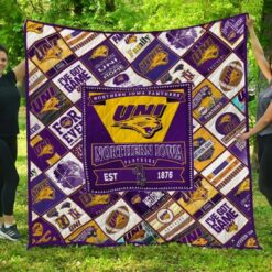 Ncaa Northern Iowa Panthers Quilt Blanket 1393