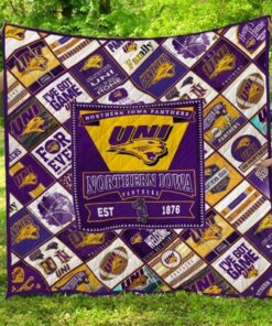 Ncaa Northern Iowa Panthers Quilt Blanket 1393