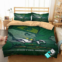 Ncaa Notre Dame Fighting Irish 1 Logo D 3d Duvet Cover Bedding Sets