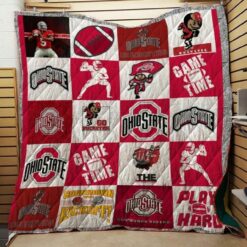 Ncaa Ohio State Buckeyes Quilt Blanket 507