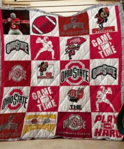 Ncaa Ohio State Buckeyes Quilt Blanket 507