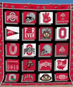 Ncaa Ohio State Buckeyes Quilt Blanket 511