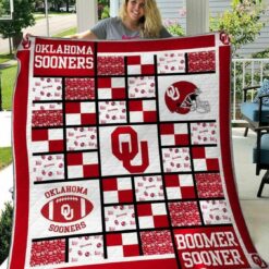Ncaa Oklahoma Sooners Quilt Blanket 340