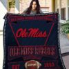 Ncaa Ole Miss Rebels Quilt Blanket 986