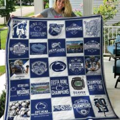 Ncaa Penn State Nittany Lions Quilt Blanket 528
