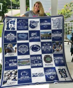 Ncaa Penn State Nittany Lions Quilt Blanket 528